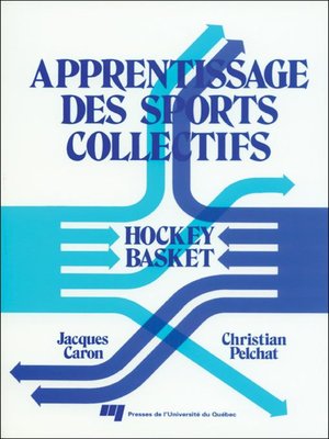 cover image of Apprentissage des sports collectifs